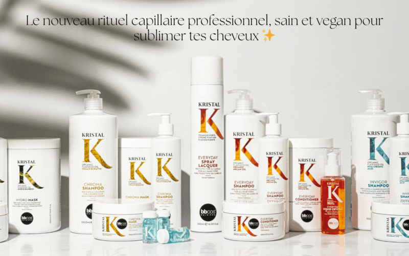 Kristal : le nouveau rituel capillaire professionnel, sain et vegan pour sublimer tes cheveux ✨