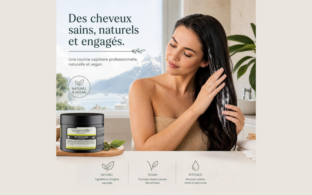 Répare tes cheveux abîmés en 5 étapes : le guide pratique des soins capillaires professionnels vegan