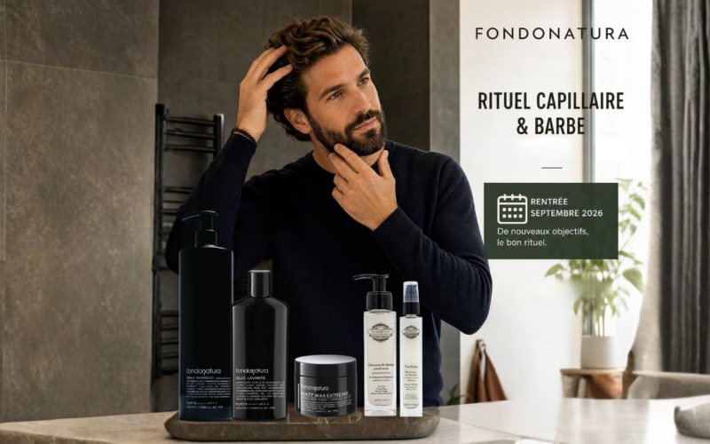 Rentrée 2026 : le rituel capillaire et barbe de luxe signé Fondonatura